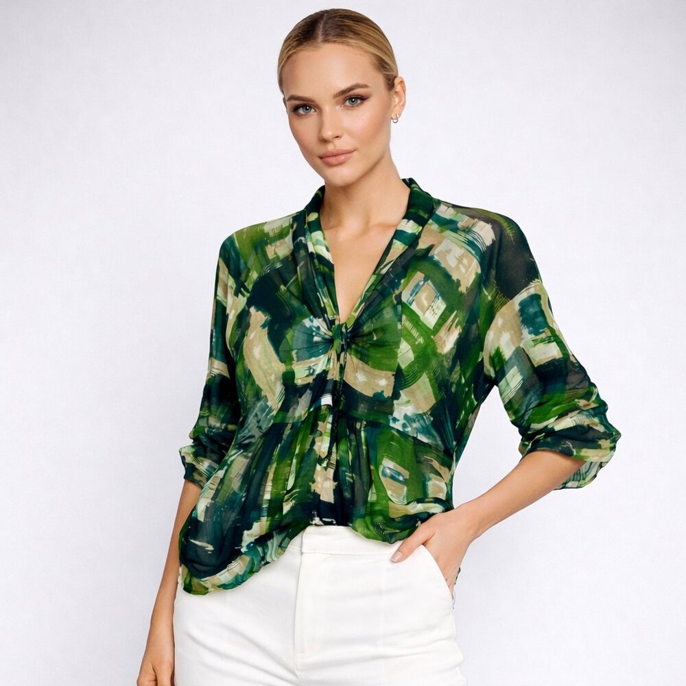 Sandra Angelozzi Silk Top